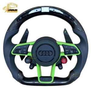 carbon fiber LED Audi steering wheel for s5