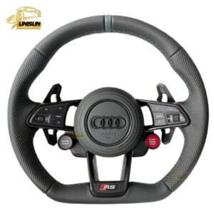 Audi steering wheel with nappa leather