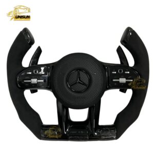 forged carbon fiber alcantara Benz Steering Wheel