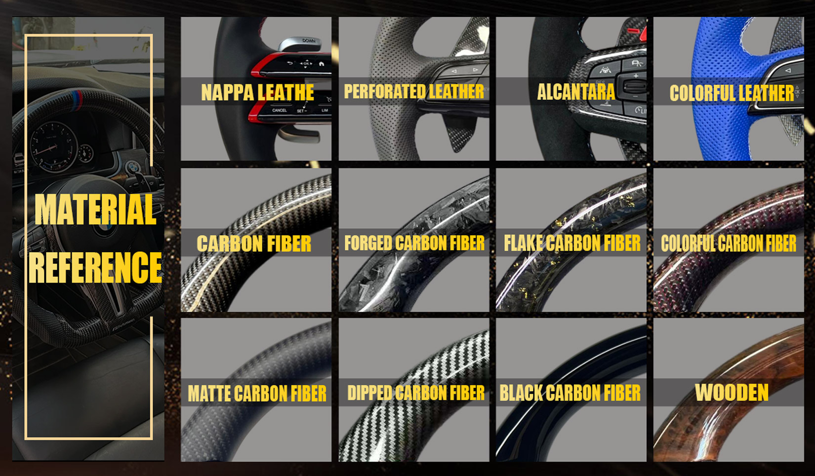 Porsche steering wheel