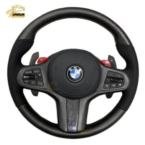 BMW matt carbon fiber steering wheel