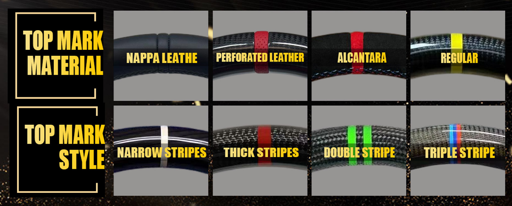 Porsche steering wheel