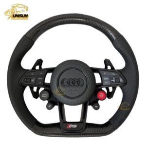 Audi carbon fiber steering wheel 4 button for A3, A4, A5
