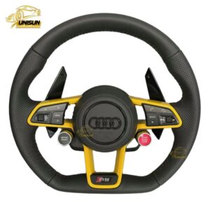 2 button leather RS Audi steering wheel