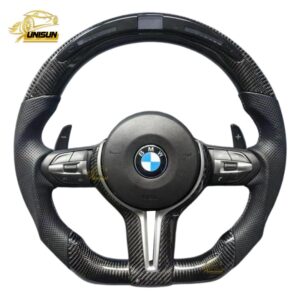 Carbon fiber BMW Steering wheel with LED for BMW