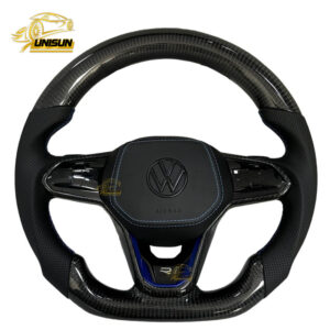 Heating Volkswagen steering wheel carbon fiber golf 7, 8