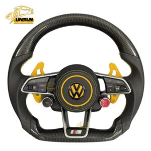 carbon fiber Volkswagen steering wheel Golf 7.5 R RHD