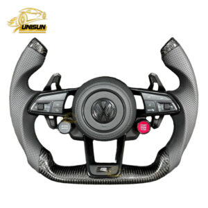 Volkswagen steering wheel carbon fiber Golf 7.5 R