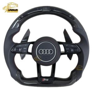 Audi LED carbon fiber steering wheel for Audi A3, A4, A5