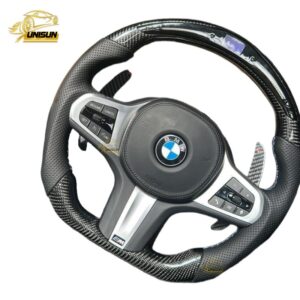 carbon fiber BMW Steering wheel with LED for BMW G22,F22