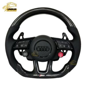 Audi RS carbon fiber steering wheel 2 button for A3L, A4L