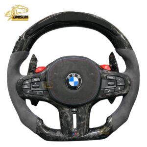 forged Carbon fiber BMW Steering wheel with heating function