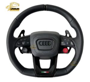 2 button Audi leather steering wheel for A7L, A8L