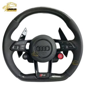 RS Audi 2 button carbon fiber steering wheel for RS4, RS5