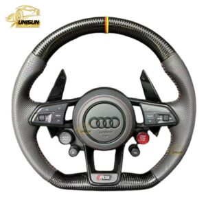 RS Audi 4 button carbon fiber steering wheel for Audi A3L
